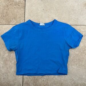 Blue Women’s Croptop